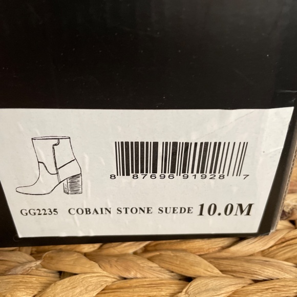 New Tan Suede Booties - Picture 3 of 3